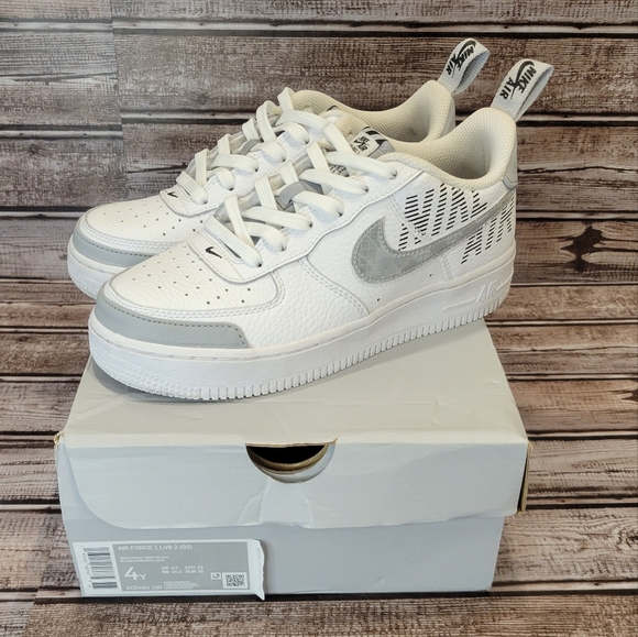 Nike Shoes - Nike Air Force 1 Low LV8 White Wolf Grey